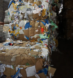 paper material for recycling