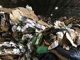 single stream recycling processing